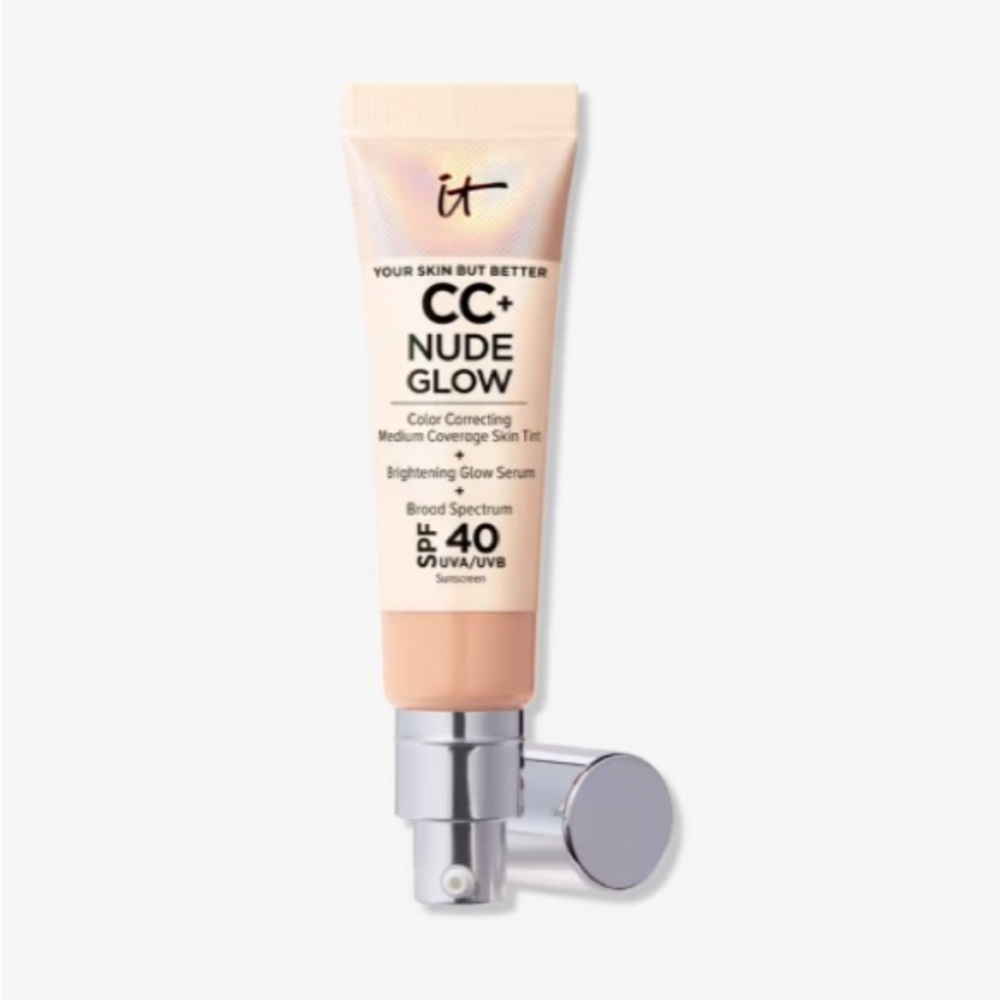 IT Cosmetics CC+ Nude Glow Lightweight Foundation with SPF 40 - Neutral Medium
